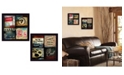 Trendy Decor 4U At The Movies Collection By Mollie B., Printed Wall Art, Ready to hang, Black Frame, 28" x 14"